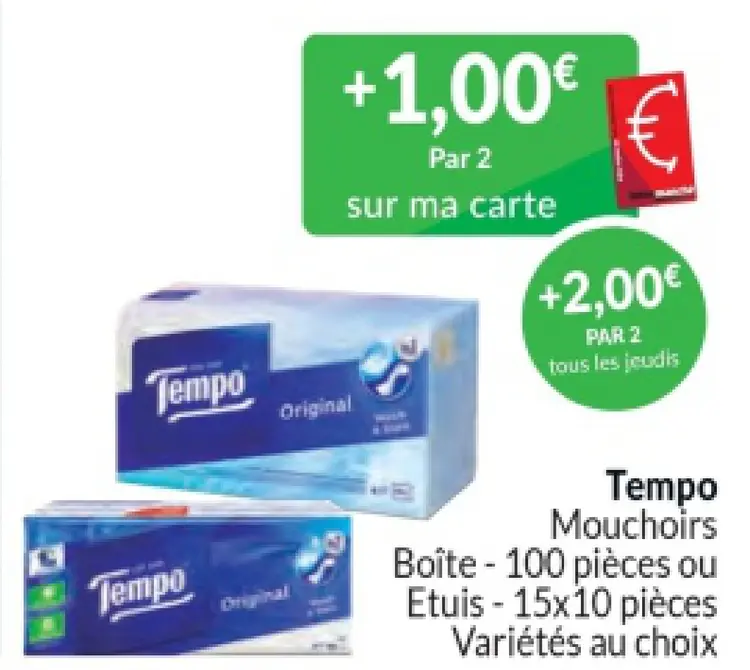 Offre: Mouchoirs