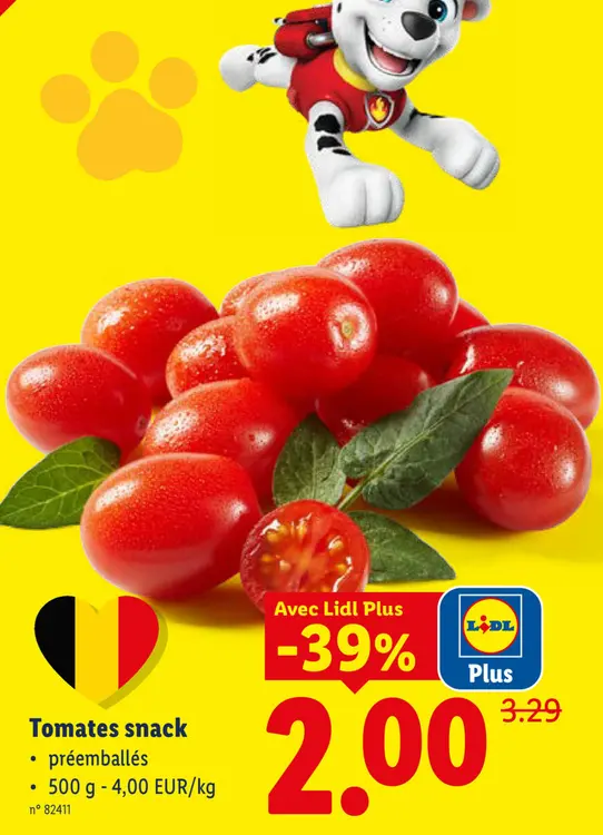 Offre: Tomates snack