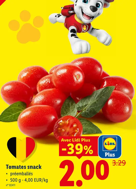 Offre: Tomates snack