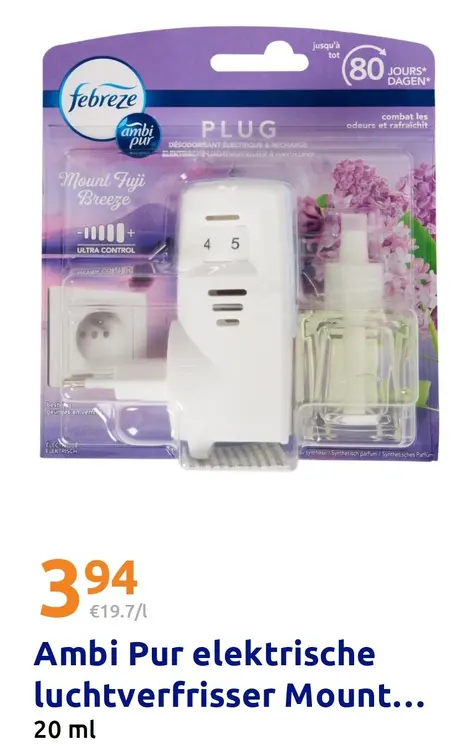 Promotie: Ambi Pur elektrische luchtverfrisser