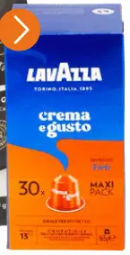 Promotie: LAVAZZA Caps Crema e Gusto Forte