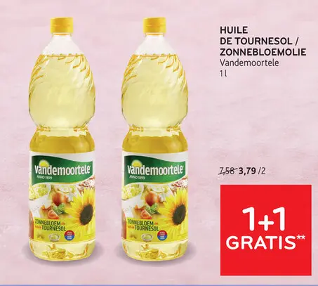 Offre: Huile de tournesol / zonnebloemolie