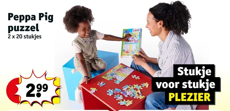 Promotie: Peppa Pig puzzel