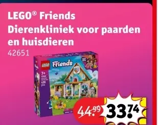 Aanbieding: Lego Friends Dierenkliniek voor paarden en huisdieren