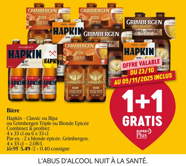 Offre: Bière d'abbaye | Triple | 9% ALC. | Bouteille