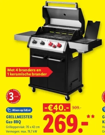 Aanbieding: Gas-BBQ