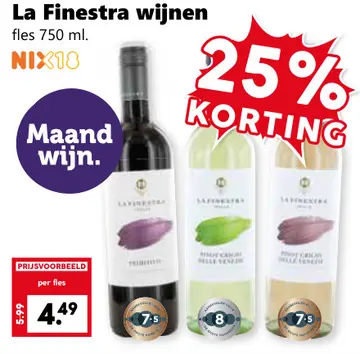 Aanbieding: La Finestra wijnen