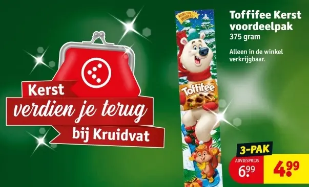 Aanbieding: Toffifee Kerst voordeelpak