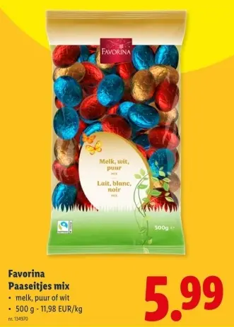 Promotie: Paaseitjes mix