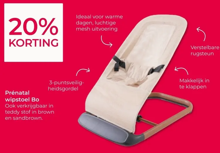 Aanbieding: Wipstoel Bo