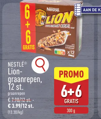 Promotie: Lion-graanrepen