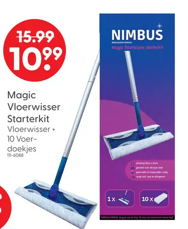 Aanbieding: Magic Vloerwisser Starterkit