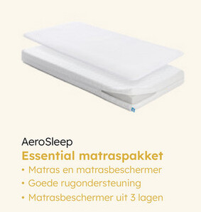 Aanbieding: AeroSleep Essential matraspakket