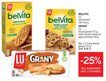 Aanbieding: BELVITA of GRANNY