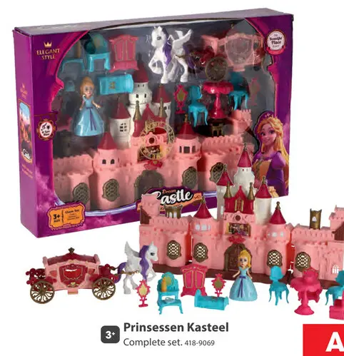 Aanbieding: Prinsessenkasteel set compleet