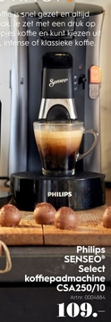 Aanbieding: Philips SENSEO® Select koffiepadmachine CSA25