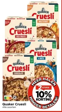 Aanbieding: Quaker Cruesli