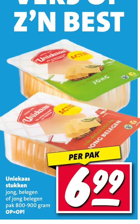 Aanbieding: Uniekaas stukken