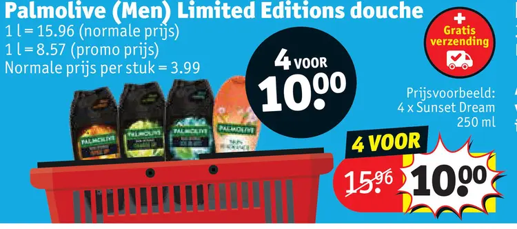 Promotie: Limited Editions douche