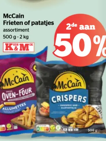 Promotie: Frieten of patatjes