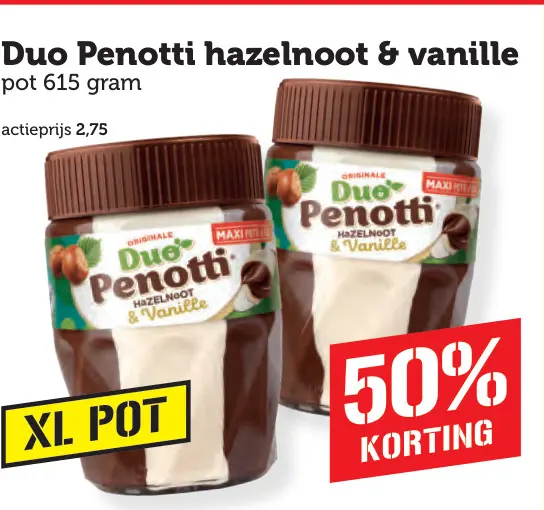 Aanbieding: Hazelnoot & vanille