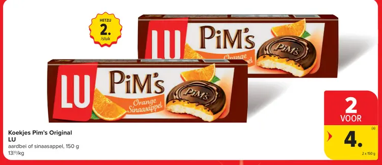 Promotie: Koekjes Pim's Original
