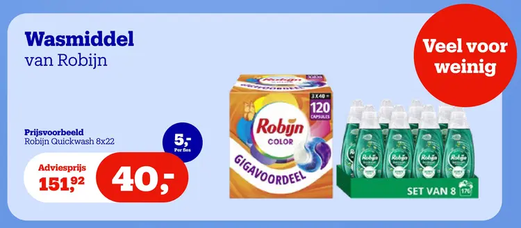 Promotie: Wasmiddel