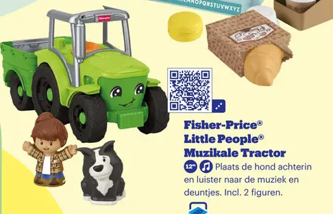 Aanbieding: Little People Muzikale Tractor