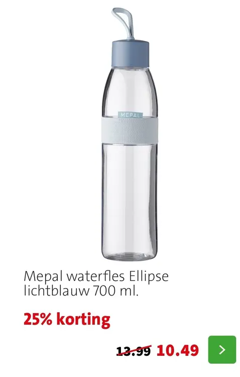 Aanbieding: Waterfles Ellipse