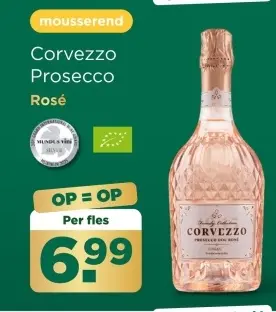 Aanbieding: Corvezzo Prosecco Rosé