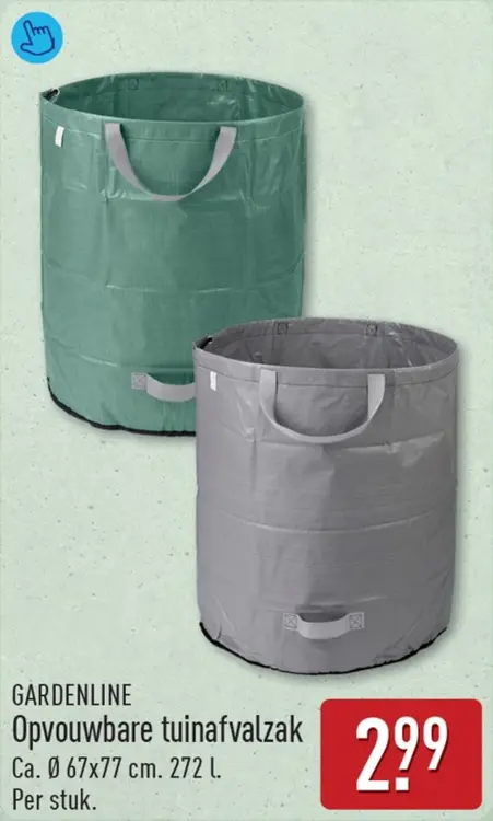 Aanbieding: Opvouwbare tuinafvalzak
