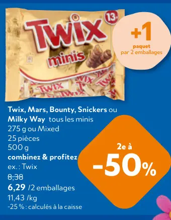 Offre: Minis