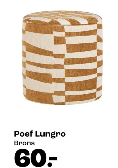 Promotie: Poef Lungro