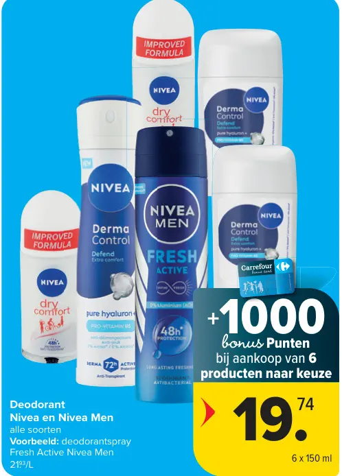 Promotie: Deodorant
