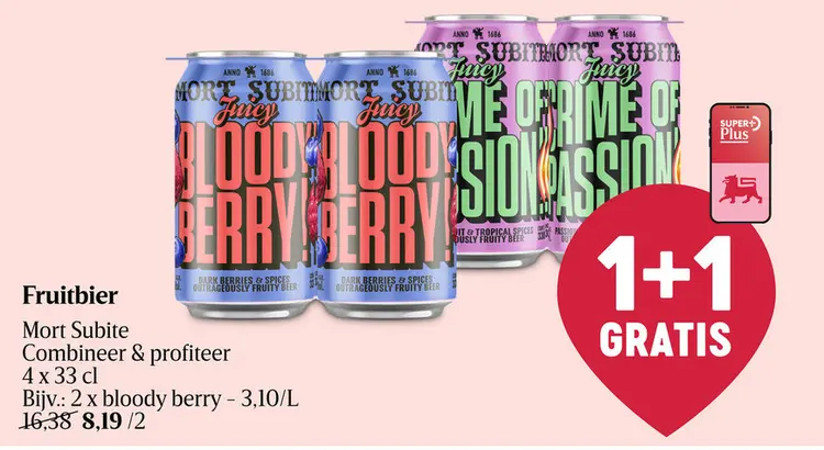 Promotie: Fruitbier
