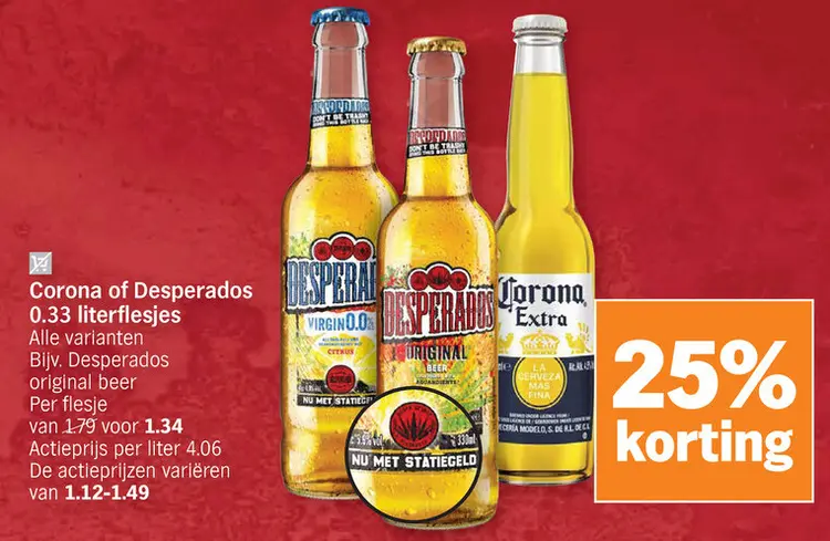 Promotie: Corona of Desperados