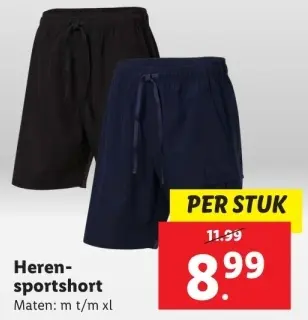 Aanbieding: Korte heren sportbroek