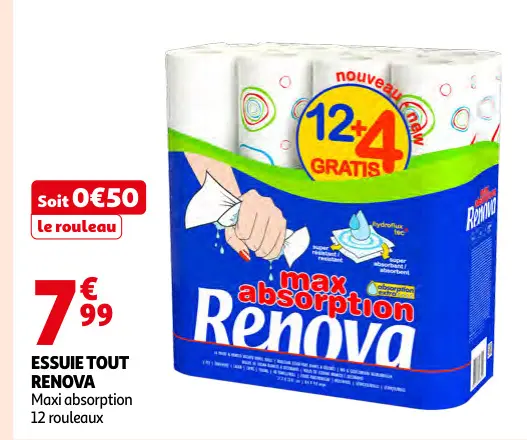 Offre: Essuie tout Renova