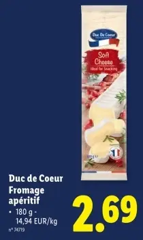 Offre: Fromage apéritif