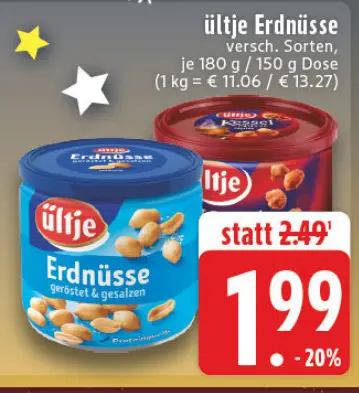 Aanbieding: Erdnüsse