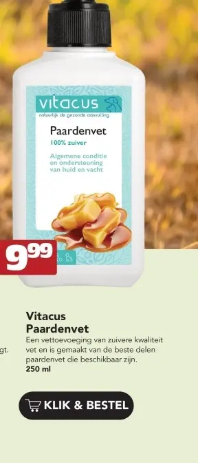 Aanbieding: Paardenvet