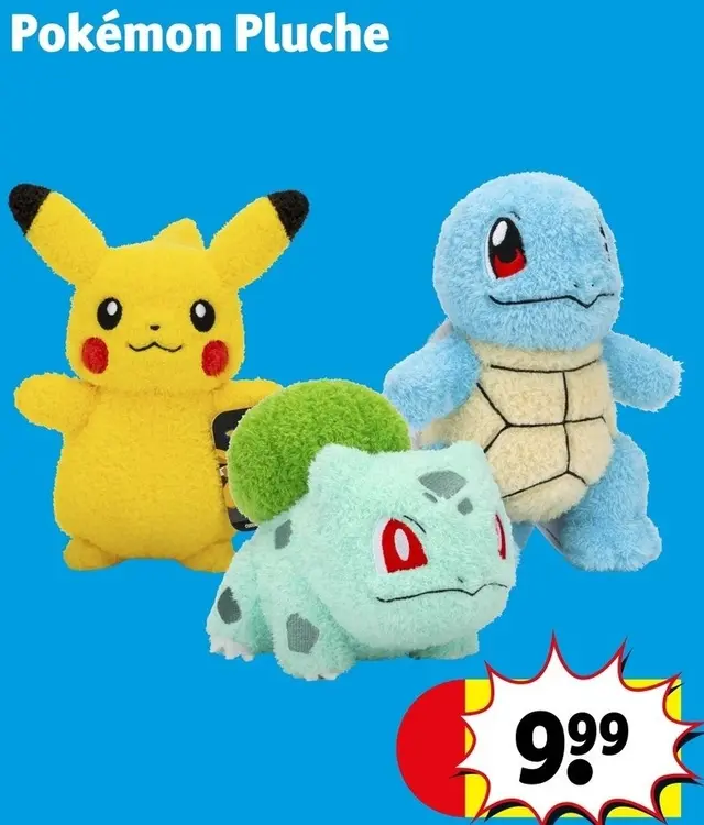 Aanbieding: Pokémon Pluche