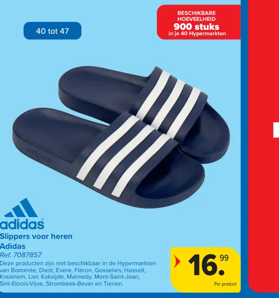 Promotie: Slippers voor heren