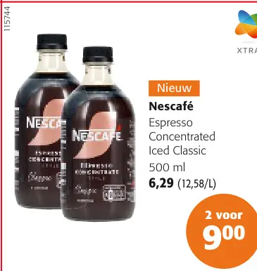 Promotie: Nescafé Espresso Concentrated Iced Classic