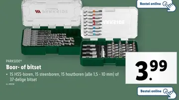 Aanbieding: Boor- of bitset