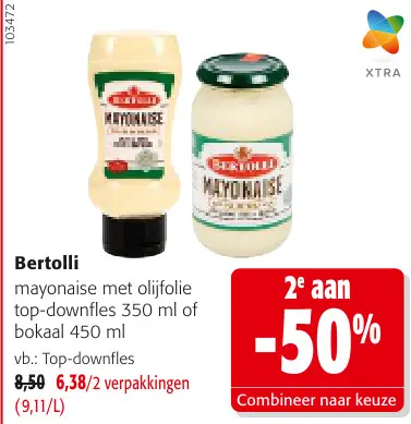 Promotie: mayonaise met olijfolie