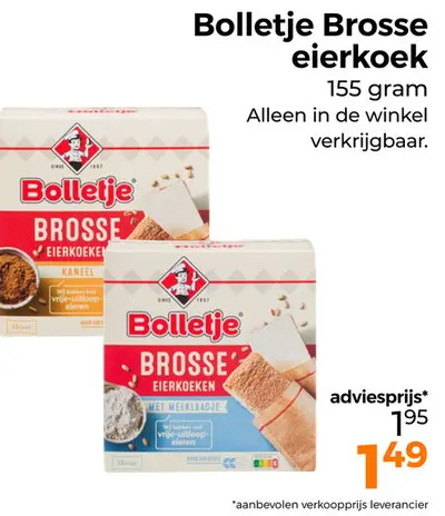 Aanbieding: Bolletje Brosse eierkoek