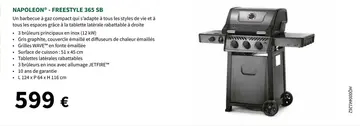 Offre: Napoleon® - freestyle 365 sb