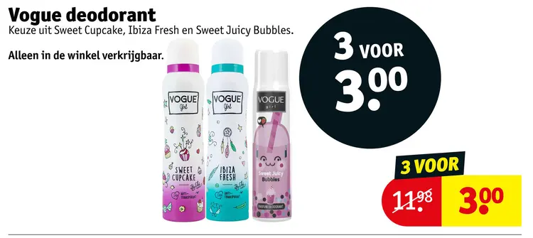 Aanbieding: Deodorant