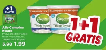 Aanbieding: Alle Campina Kwark